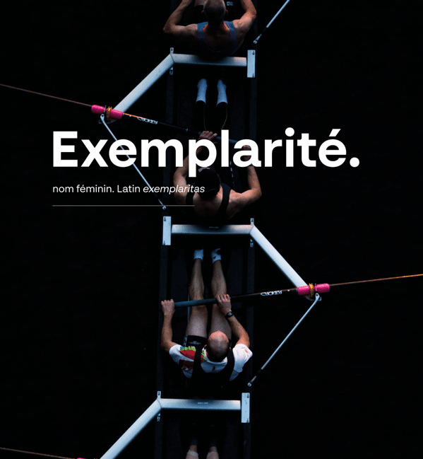 ABGi France - Exemplarité : aviron en équipe